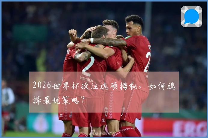 2026世界杯投注选项揭秘,如何选择最优策略?