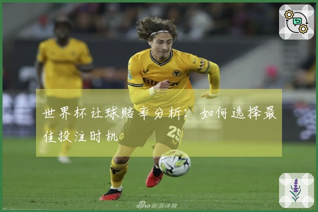 世界杯让球赔率分析:如何选择最佳投注时机